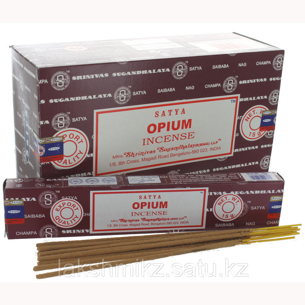 Satya OPIUM (Благовония ОПИУМ, Сатья), 15 г.