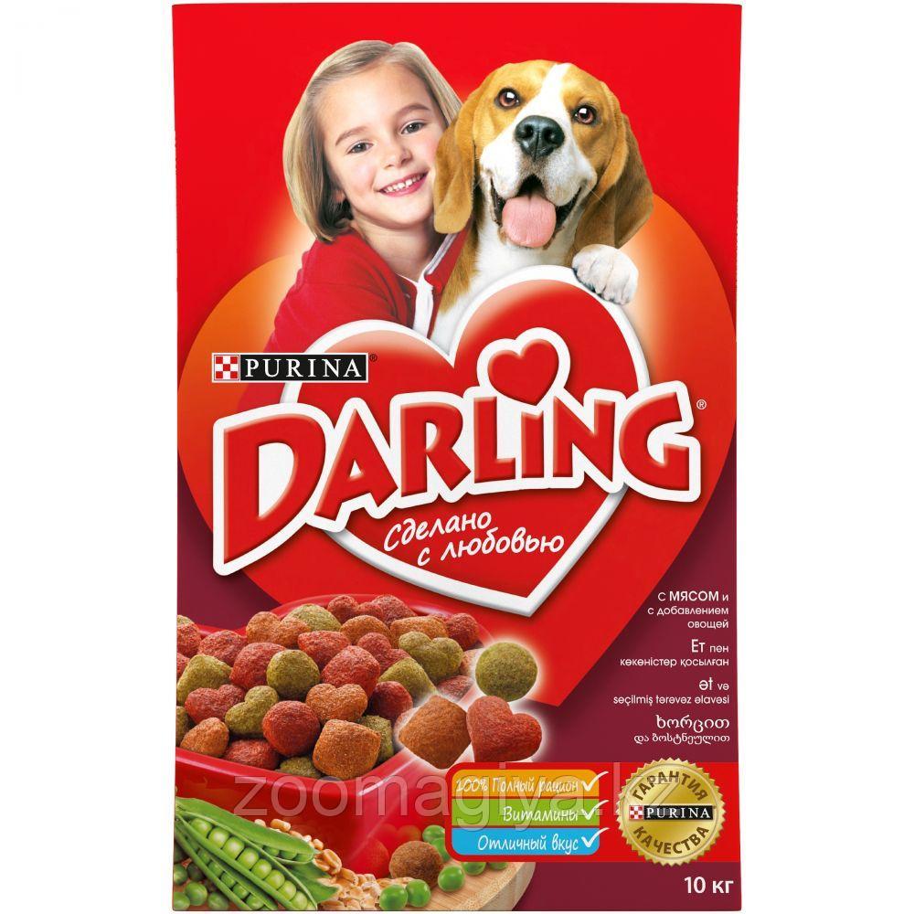 Сухой корм Purina Darling для собак с мясом и овощами, пакет, 15 кг - фото 1 - id-p79336317