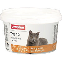 Beaphar мультивитамины для кошек, 180 таб., Top 10
