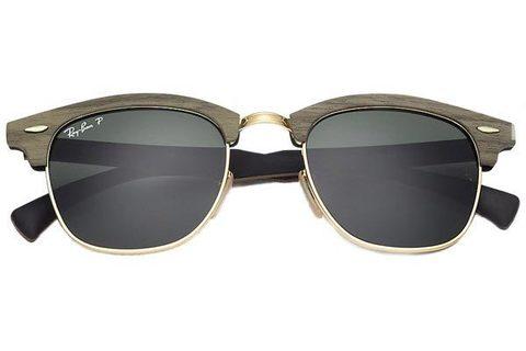 Очки солнцезащитные Clubmaster Ray-Ban (Серо-голубые линзы / C4) - фото 8 - id-p79337169