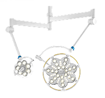 Светильник операционный потолочный «ЭМАЛЕД 500/300»