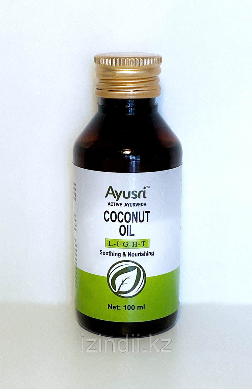 Кокосовое масло для волос и тела, 100мл, Ayusri, Coconut Oil