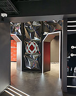 Объемные интерьерные решения композитная панель