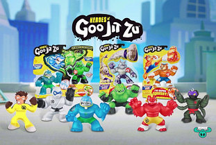 Гуджитсу тянущиеся фигурки стретч Goo Jit Zu