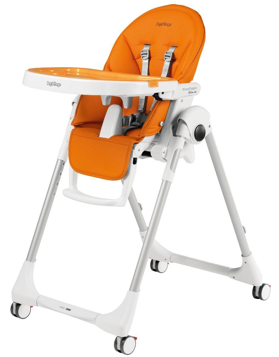 Стульчик для кормления PEG PEREGO PRIMA PAPPA FOLLOW ME ARANCIA
