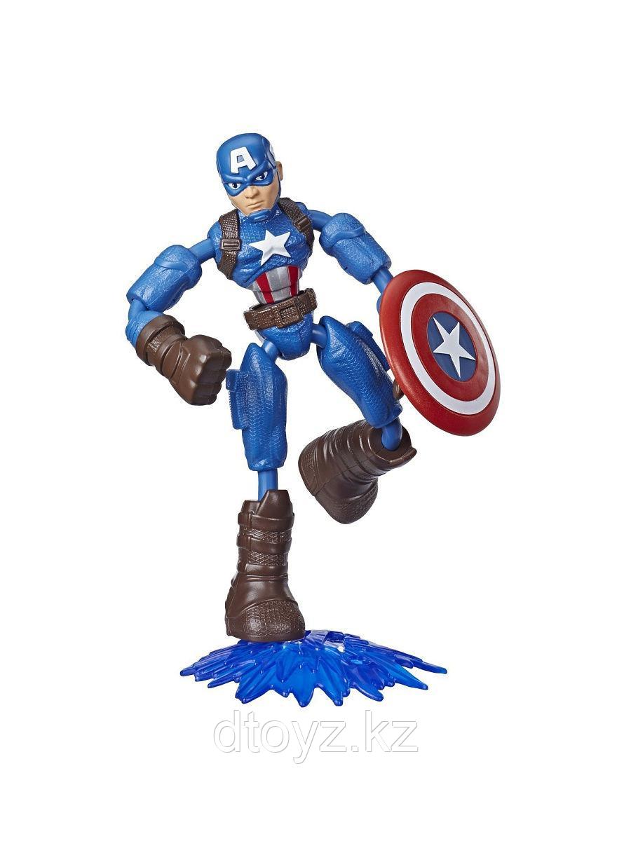 Фигурка Капитан Америка Мстители 15 см Бенди - фото 2 - id-p79360761