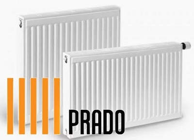 Стальные радиаторы Prado 22х500х700V Universal 1512 Вт нижнее подключение