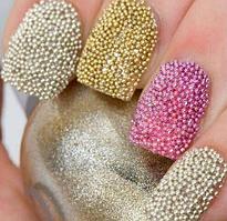 Бульонки шарики на ногти для дизайна