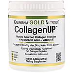California Gold Nutrition, CollagenUP, морской гидролизованный коллаген с гиалуроновой кислотой и витамином С,