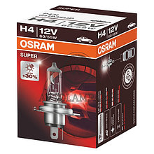 64193SUP Лампа "+30%" больше света H4 12V 60/55W P43t SUPER уп.1шт.