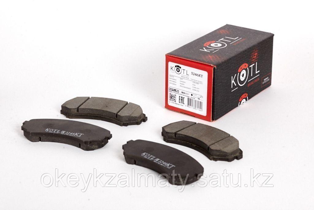 Тормозные колодки Kötl 3246KT для Mitsubishi Pajero III Вездеход открытый (V6_W, V7_W) 2.8 TD 4WD, 2000-2002 года выпуска.