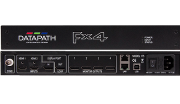 Datapath Fx4 Контроллер с тремя графическими входами и четырьмя выходами - фото 3 - id-p79364839