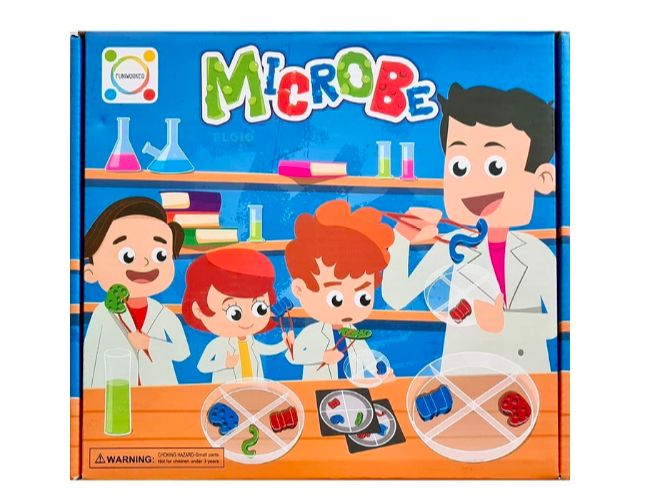 Настольная игра "Найди микроб" microbe
