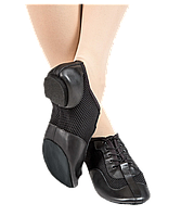 Джазовки низкие перфорированные Вариант Цвет Черный Размер 36 Материал Кожа