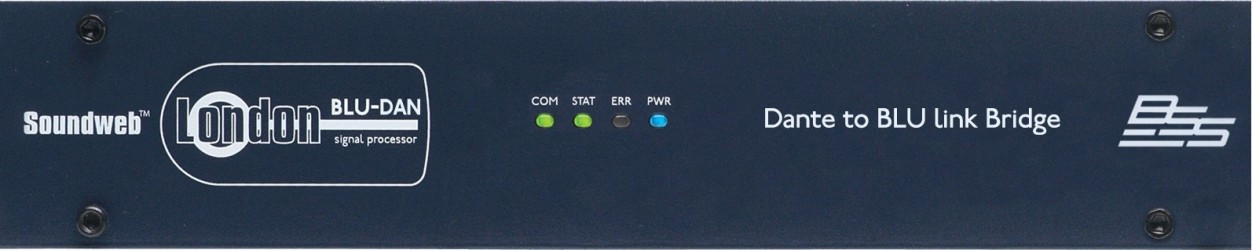 BSS BLU-DAN внешний интерфейс в полурэковом исполнении BLU-Link / Dante - фото 1 - id-p79385278