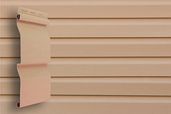 Сайдинг 3,0 Grand Line D4 (Slim) корабельный брус. Имитация деревянной доски меньшей ширины, цвет персиковый