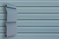 Сайдинг 3,0 Grand Line D4 (Slim) корабельный брус. Имитация деревянной доски меньшей ширины, цвет голубой