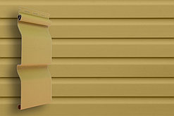 Сайдинг 3,6 Grand Line D4,4 корабельный брус, цвет карамельный