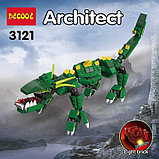 Конструктор Decool Зеленый дракон 3121 Architect 598 деталей, фото 3