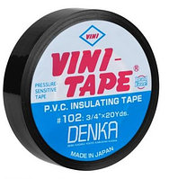 Изолента Vini-tape Японская ПВХ Denka оригинал черная
