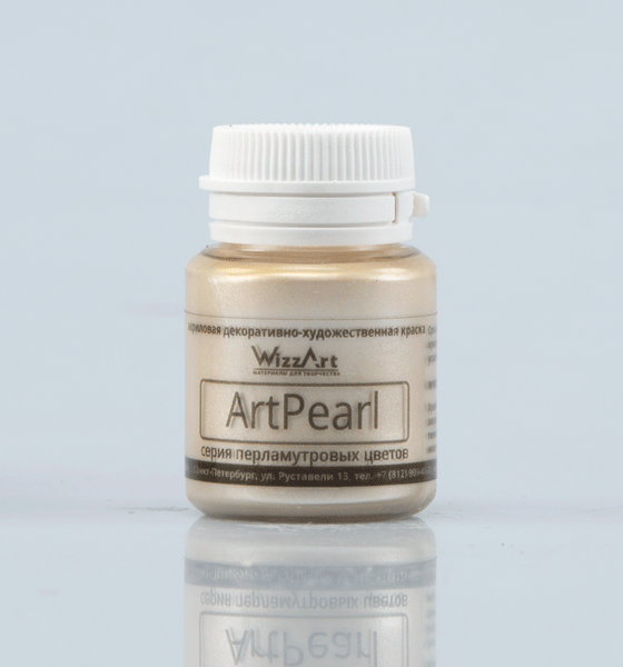 Краска акриловая ArtPearl 20 мл "Слоновая кость"