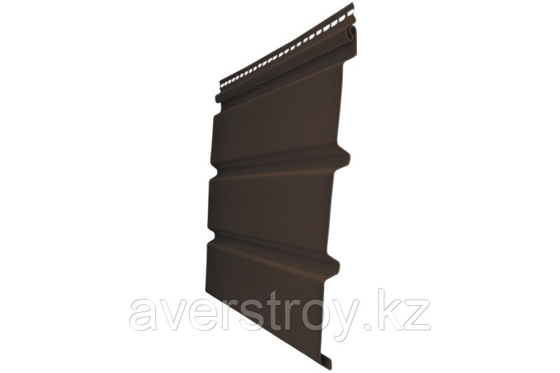 Софит T4 Grand Line 3,0 виниловый софит, цвет коричневый, без перфорации