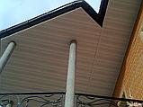 Софит T4 Grand Line 3,0 виниловый софит, цвет коричневый, без перфорации, фото 8