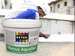 Гидроизоляция с фиброволокном - 3 кг FIBROUS AQUASET
