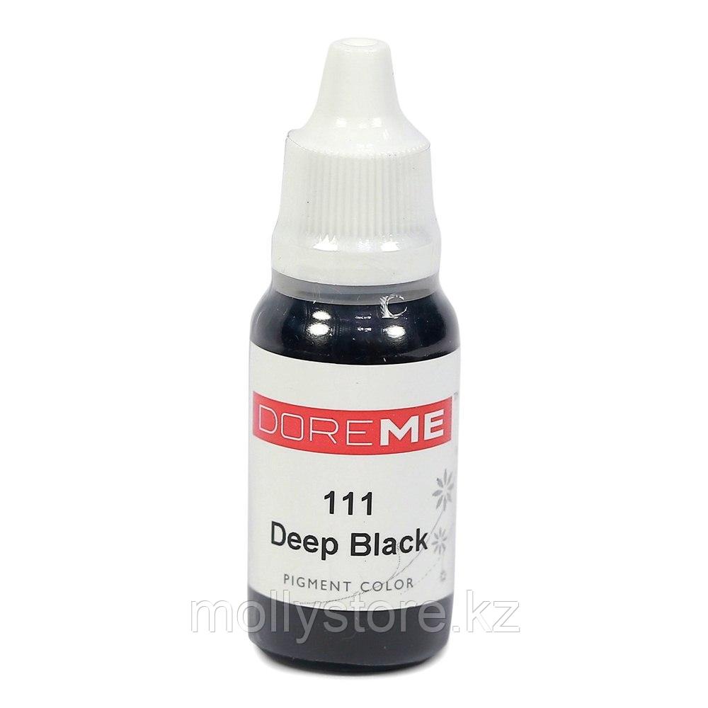 Пигменты Doreme 111 Deep Black, 15 мл для век.