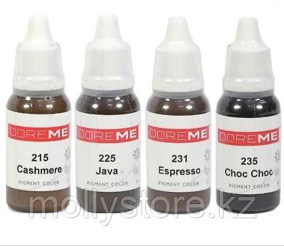 Doreme 231 ESPRESSO, 15 мл (0.5oz), 1 шт. Пигмент для бровей