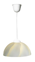 Светильник Колпак 127/5 бесцветное стекло декорированный Ф 250