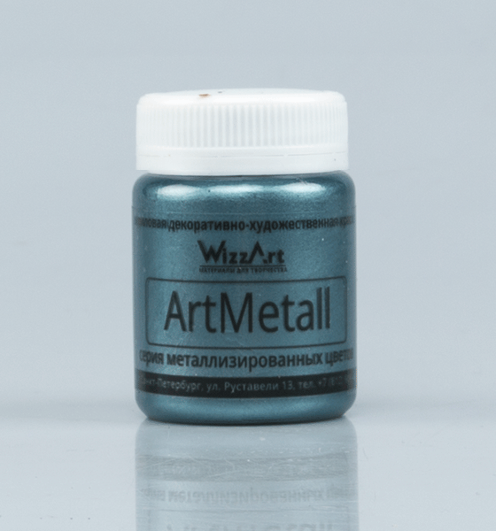 Краска акриловая ArtMetall 40 мл "Серебро старое"