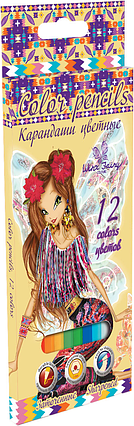 Набор цветных карандашей, 12 шт Winx Club, фото 2