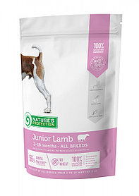 Сухой корм для щенков всех пород Nature's Protection Junior Lamb (ягненок)