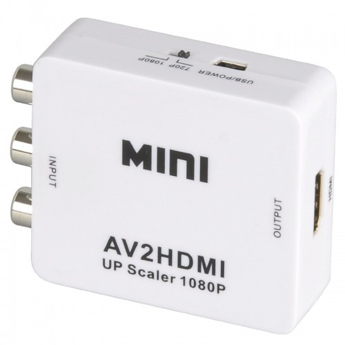 Конвертер HDMI to AV Converter USB Power - фото 1 - id-p76081111