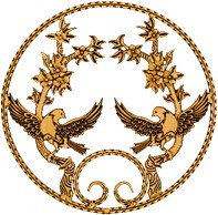 Узор Розетка кованная 50х50 см.