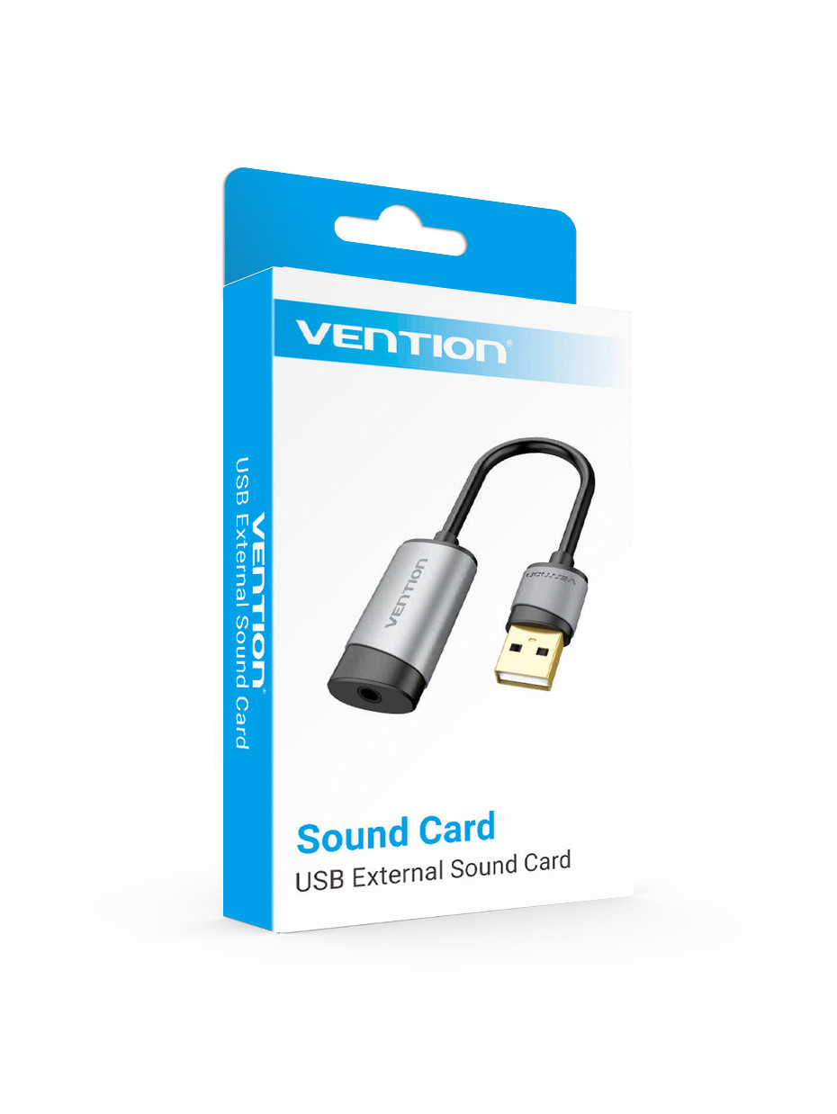 USB - звуковая карта с 15см кабелем VENTION