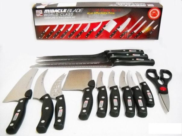 Набор ножей Miracle Blade World Class