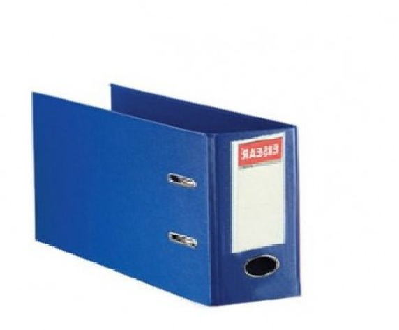 Регистратор A3, 72мм, PVC/Paper, горизонтальный, синий