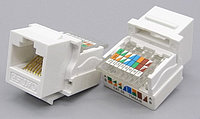 Гнездо вставка RJ-45 CAT5E