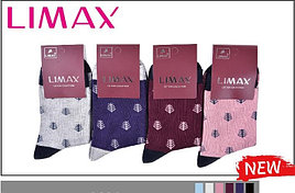 Носки женские демисезонные рисунок 2 LIMAX 36-40 (в упаковке 12 шт)