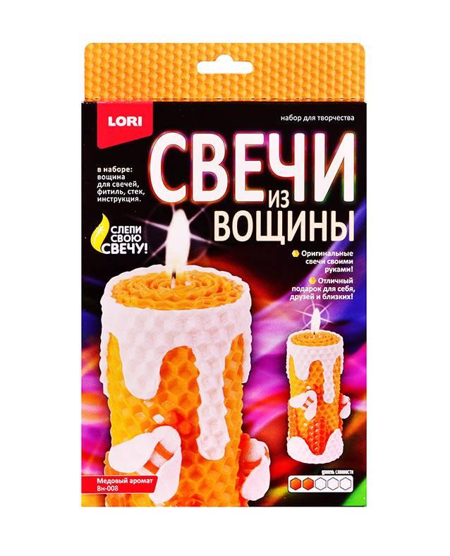 Свечи из вощины LORI "Медовый аромат"
