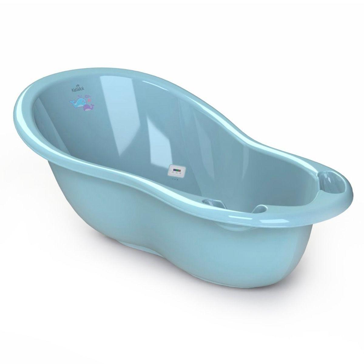 Kidwick: Ванночка Шатл с термометром 101 см, голубой - фото 1 - id-p79457309