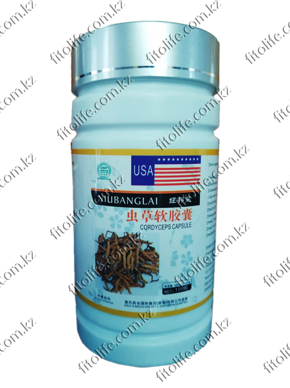 Кордицепс Nuibanglai Cordyceps capsuie. 100 капсул