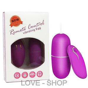 Интересное виброяйцо с дистанционным управлением.