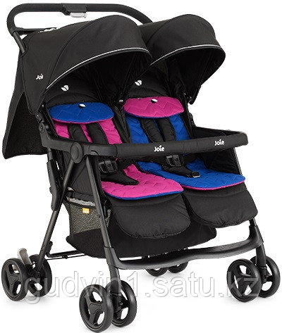 Коляска прогулочная Joie Aire Twin Rosy&Sea
