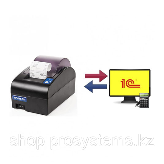 Подключение и настройка фискального регистратора/принтера чеков и денежного ящика с эл. замком