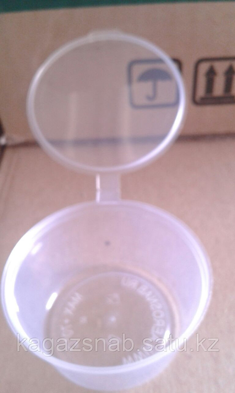 Соусник одноразовый 50 мл пластиковый (плотный) прозрачный - фото 3 - id-p8281519
