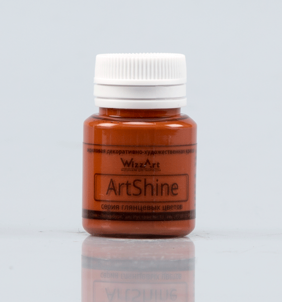 Краска акриловая ArtShine 20 мл "Сиена жженая"