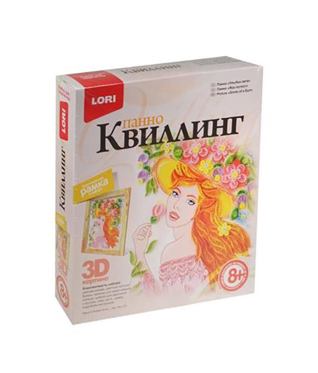 Набор для квиллинга LORI панно "Улыбка лета"